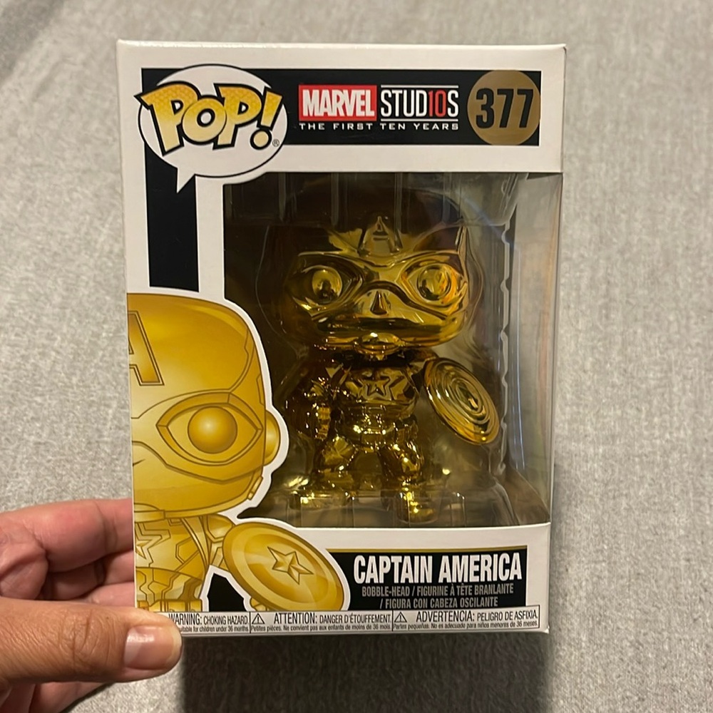 Funko Pop Marvel Studios The First 10 Years Captain America 377
